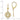 14K Gold Celtic Knot Dangle Earrings for Timeless Style - Image 4