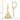 14K Celtic Trinity Knot Dangle Leverback Earrings - Image 4