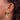 14K Fleur-de-Lis Dangle Leverback Earrings - Image 3