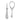 14k White Gold Flip Flop Earrings for Effortless Everyday Style - Image 1
