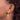14K 3-D Fishbone Leverback Earrings - Image 3