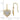 14K White Gold Filigree Heart French Hook Earrings - Image 4