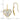 14K and White Rhodium Polished Filigree Heart French Hook Earrings - Image 4