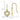 14K and White Rhodium Polished Heart Dangle French Hook Earrings - Image 4