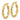 14k Gold Twisted Hoop Earrings - Polished & Textured Design - Image 2