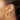14K 7x33mm Polished Tube Hoop Earrings - Image 3