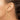 14K Gold Polished Textured Hoop Earrings for Effortless Style - Image 4