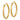 14K Satin and Diamond-cut Hoop Earrings - Image 2