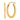 14K Gold Polished Oval Knife-Edge Hoop Earrings - Image 1