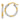 14K & White Rhodium Polished & Twist Hoop Earrings - Image 1