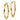 14k Gold Twisted Oval Hoop Earrings - Trendy Statement Jewelry - Image 2