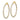14K & White Rhodium Polished & Twist Hoop Earrings - Image 2