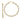 14K & White Rhodium Polished & Twist Hoop Earrings - Image 1