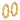 14K Gold Twisted Hoop Earrings with Polished & Satin Finish - Image 2