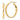 14K Gold Twisted Oval Hoop Earrings for Effortless Style - Image 1