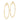 14K Gold Polished Hoop Earrings for Effortless Chic Style - Image 2