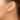 14k Gold Polished Circle Dangle Earrings - Image 4