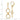 14k Gold Polished Circle Dangle Earrings - Image 3