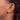 14K Gold Three Circle Dangle Earrings for Effortless Style - Image 4