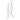 14K White Gold Curved Bar Diamond-Cut Dangle Earrings - Image 2