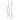 14K White Gold Curved Bar Diamond-Cut Dangle Earrings - Image 1
