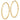 14k Gold Diamond-Cut Endless Tube Hoop Earrings - Image 2