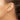 14k 1.5x40mm Diamond-cut Endless Tube Hoop Earrings - Image 3
