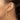 14k Gold Polished Diamond-Cut Endless Tube Hoop Earrings - Image 3