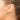 14k 2x25mm Polished and Satin Diamond-cut Endless Tube Hoop Earrings - Image 3