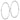 14k White Gold Diamond-Cut Endless Tube Hoop Earrings - Image 2