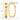 14K Gold Polished Oval Hoop Earrings for Effortless Chic - Image 4