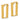 14K Gold U-Shape Tube Hoop Earrings - Polished Modern Design - Image 2