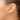 14K 2.75x18mm Polished and Diamond-cut Tube Hoop Earrings - Image 3