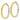 14K Gold Diamond-Cut Circle Hoop Earrings for Modern Elegance - Image 2