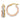 14K Tri-color Polished Hoop Earrings - Image 1