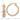 14K Tri-color Polished Hoop Earrings - Image 4