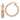 14K Tri-color Polished Hoop Earrings - Image 1