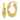 14ky Polished Textured & Intertwined Oval Hoop Earrings - Image 1