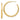 14K Polished Hoop Post Earrings - Image 1