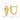 14K Gold Polished Hinged Earrings for Effortless Everyday Style - Image 4