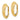 14K Polished and Diamond-cut Leverback Earrings - Image 2