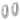 14K White Gold Polished Oval Hoop Earrings for Effortless Style - Image 2