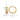 14K Gold Polished Two Row CZ Hinged Hoop Earrings - Image 4