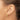 14K Gold Diamond-Cut Hoop Earrings for Effortless Style - Image 3