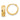 14K Polished and Etched Hinged Hoop Earrings - Image 1
