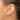 14K Gold Diamond-Cut Hinged Hoop Earrings for Effortless Style - Image 3