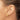 14K Gold Polished Huggie Hoop Earrings - Effortless Chic for Everyday Wear - Image 3
