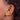 14K White Gold Polished Hoop Earrings for Effortless Style - Image 3