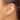 14K White Gold Polished Hinged Hoop Earrings for Effortless Everyday Style - Image 3