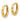14K Gold Polished Hinged Hoop Earrings for Effortless Style - Image 2